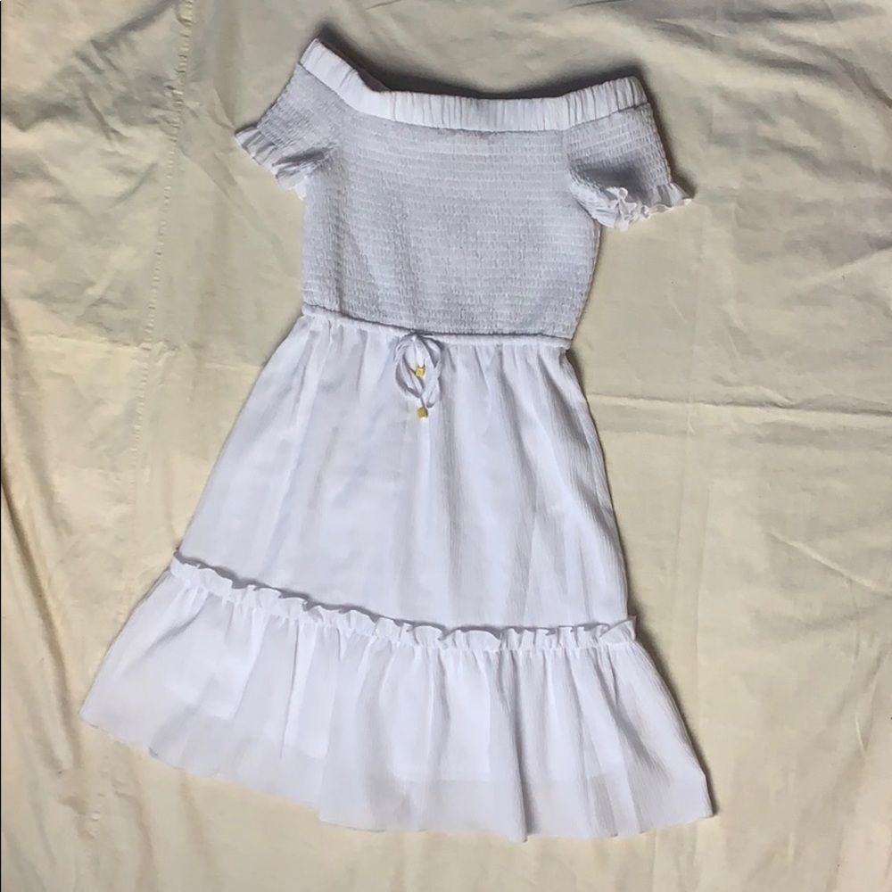 White Michael Khors sun dress